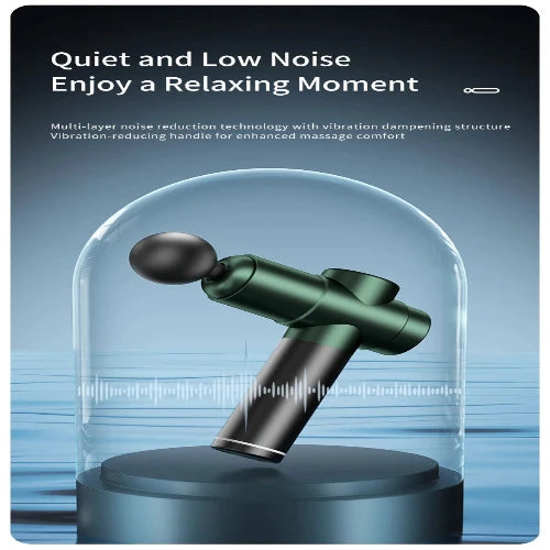 Deep Tissue Massage Gun – Handheld Muscle Massager with LCD Display for Back, Neck & Body Pain Relief