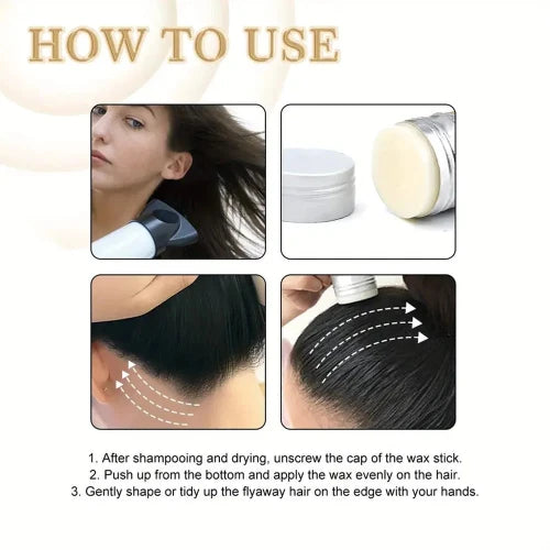Hair Wax Stick – Tames Flyaways, Smooths Edges & Adds Shine