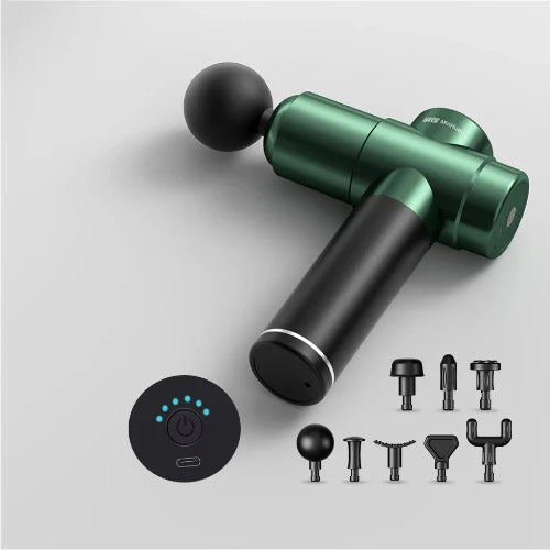 Deep Tissue Massage Gun – Handheld Muscle Massager with LCD Display for Back, Neck & Body Pain Relief