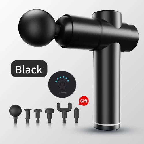 Deep Tissue Massage Gun – Handheld Muscle Massager with LCD Display for Back, Neck & Body Pain Relief