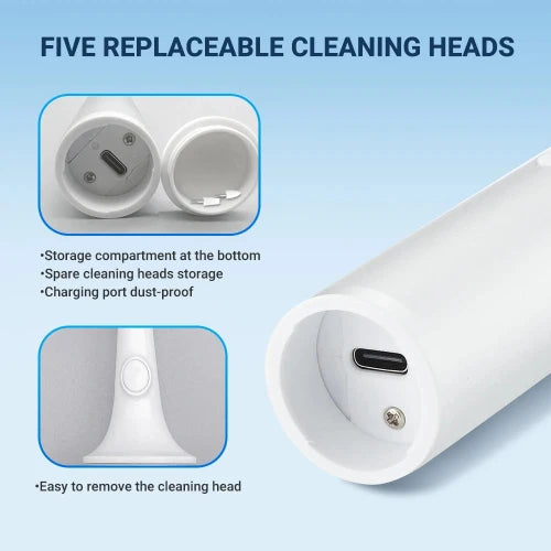 5-in-1 Electric Tooth Polisher & Tartar Remover – USB Rechargeable