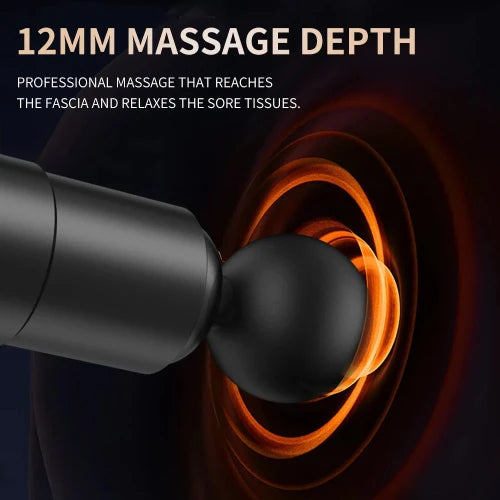 Deep Tissue Massage Gun – Handheld Muscle Massager with LCD Display for Back, Neck & Body Pain Relief