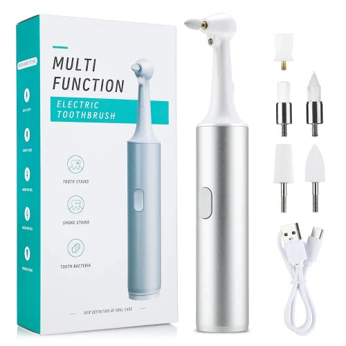 5-in-1 Electric Tooth Polisher & Tartar Remover – USB Rechargeable